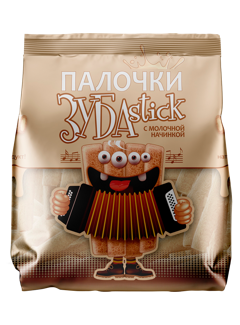 Палочки ЗУБАstick с молочной начинкой